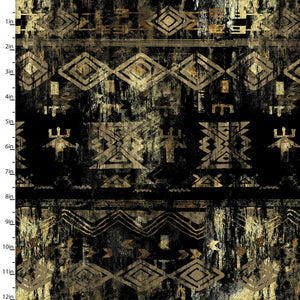 Global Lux Collection - Tribal Patterns on Black by 3 Wishes