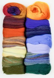 Wool Roving Color Palettes