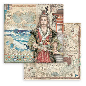 Sir Vagabond In Japan 8" x 8" Scrapbook Paper Pad
