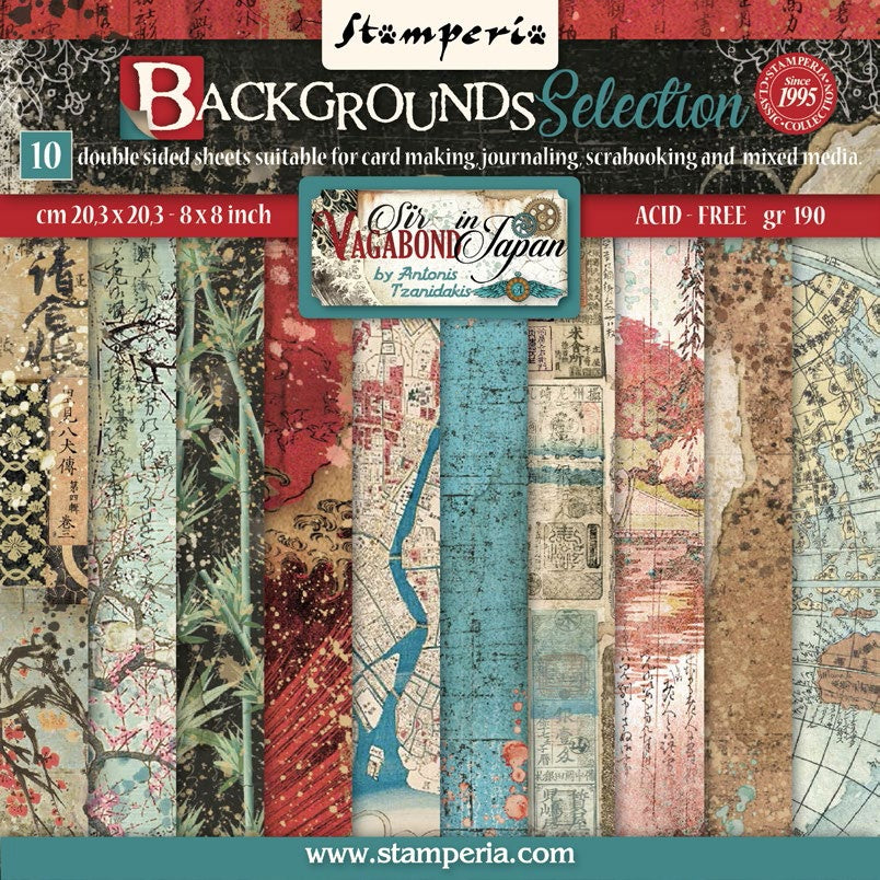 Backgrounds Paper Pad - Sir Vagabond In Japan 8
