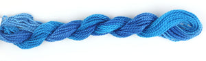 Hand Dyed Pearl Cotton size 3 - Degas Blue