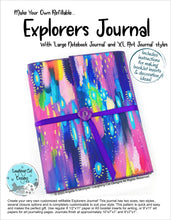 Load image into Gallery viewer, Explorer&#39;s Journal Pattern - Digital Version (download) 20% Off!
