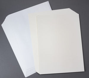 9" x 12" Filler Paper Kit - For Fiber Art Books and Explorer's Journals