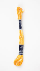 Perle Cotton 8 - Variegated Golden Yellow