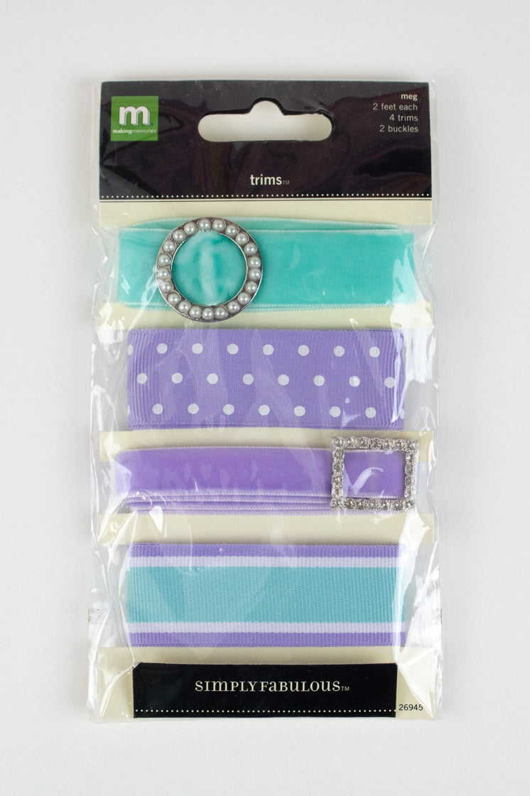 Trim Pack - Turquoise/Lavender REDUCED!