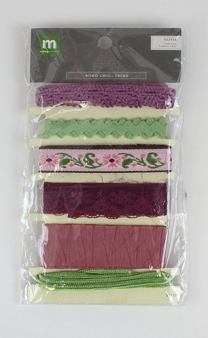 Trim Pack - Mauve/Pink/Green REDUCED!
