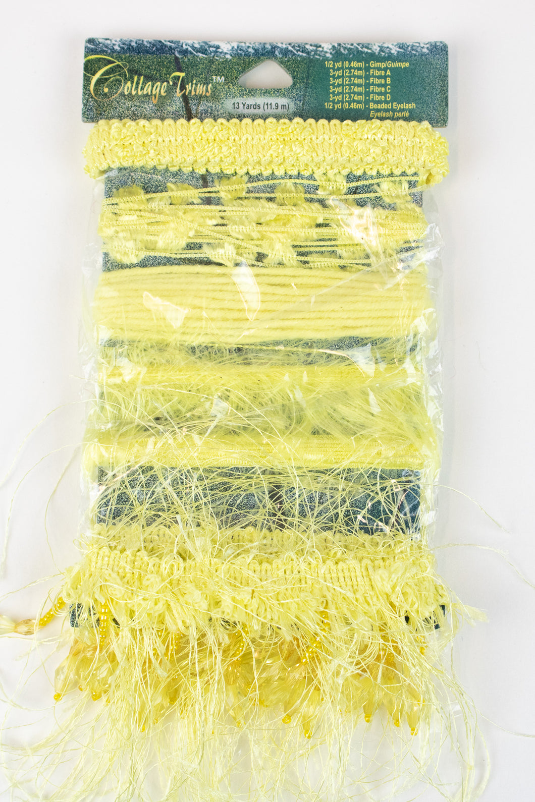 Collage Trims - Color Matched Trim Set - Yellow REDUCED!