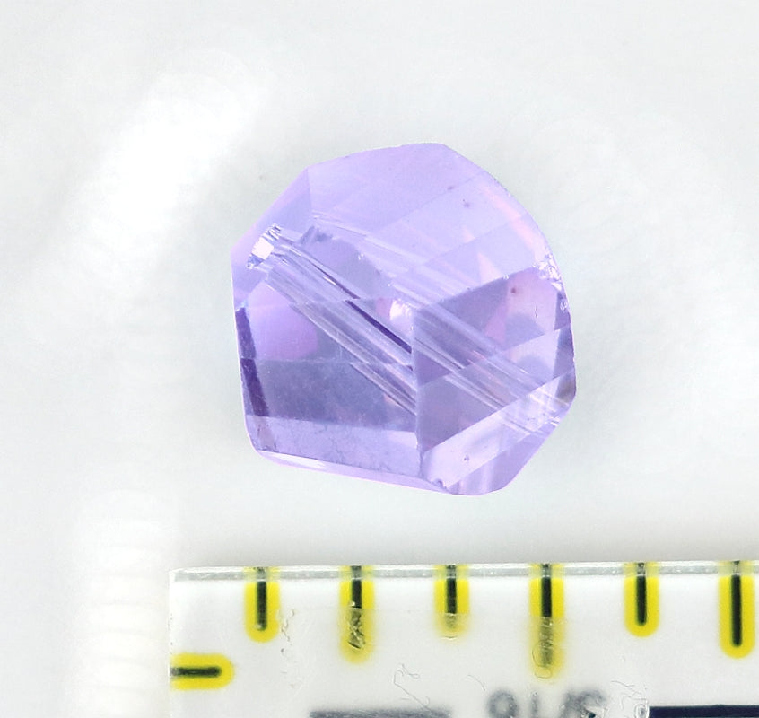 Bead - Focus Bead: Pale Lavendar AB 12mm Single Crystal Bead