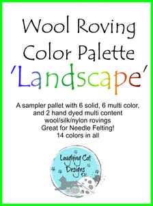 Wool Roving Color Palettes