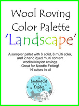 Load image into Gallery viewer, Wool Roving Palette - Landscape
