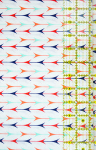 Pachua Collection - Multi Arrows on White